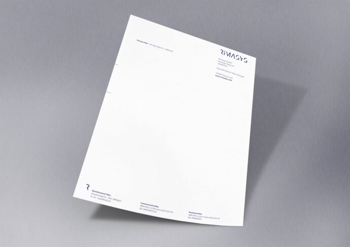 Gestaltung Briefpapier